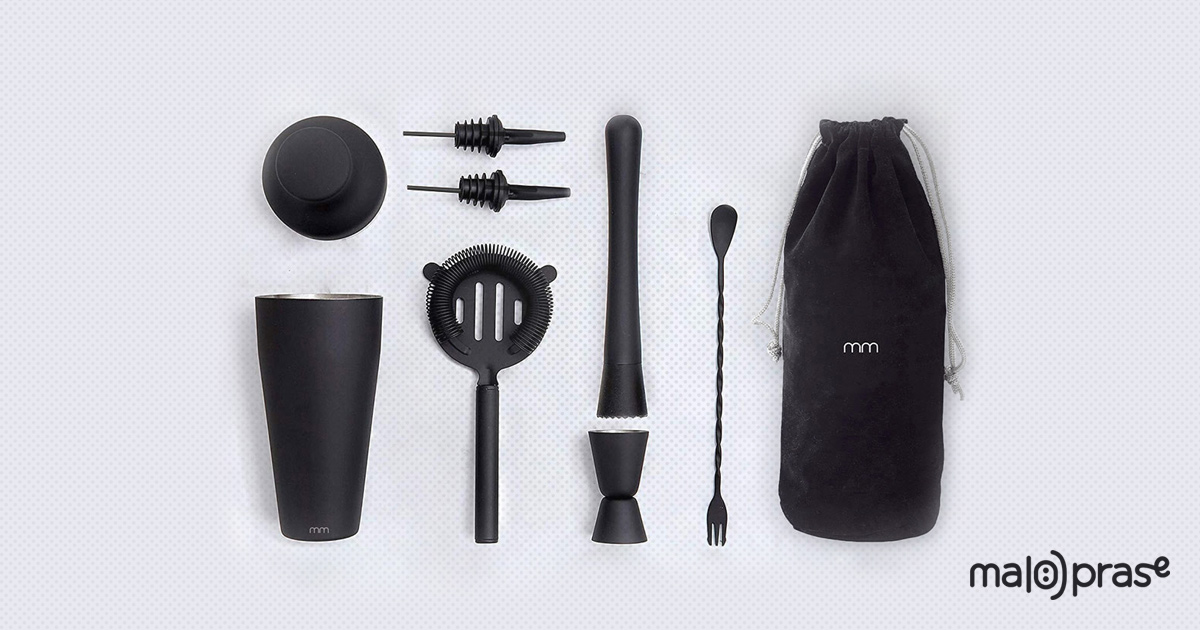 Mat Crni Koktel Set