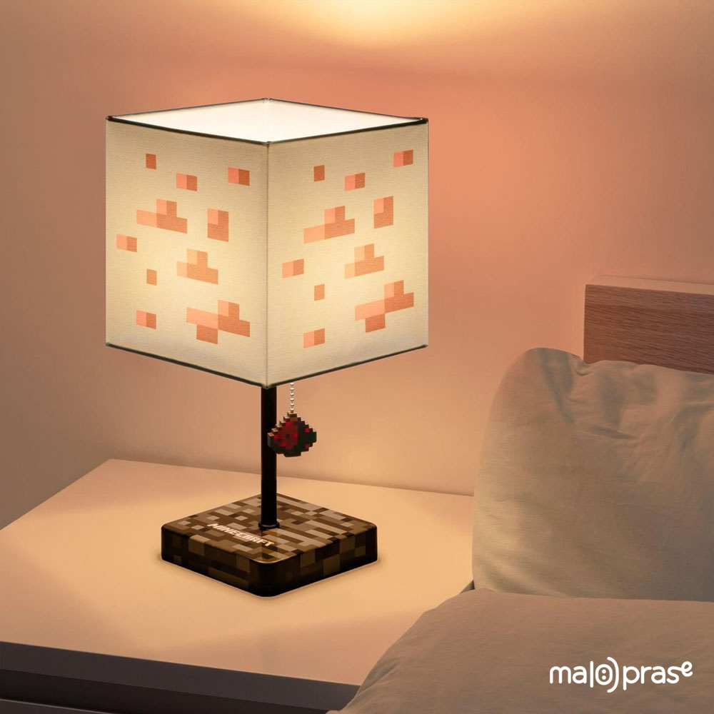 Minecraft Block Lampa